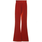 Dsquared² Red Cotton Athletic Pants